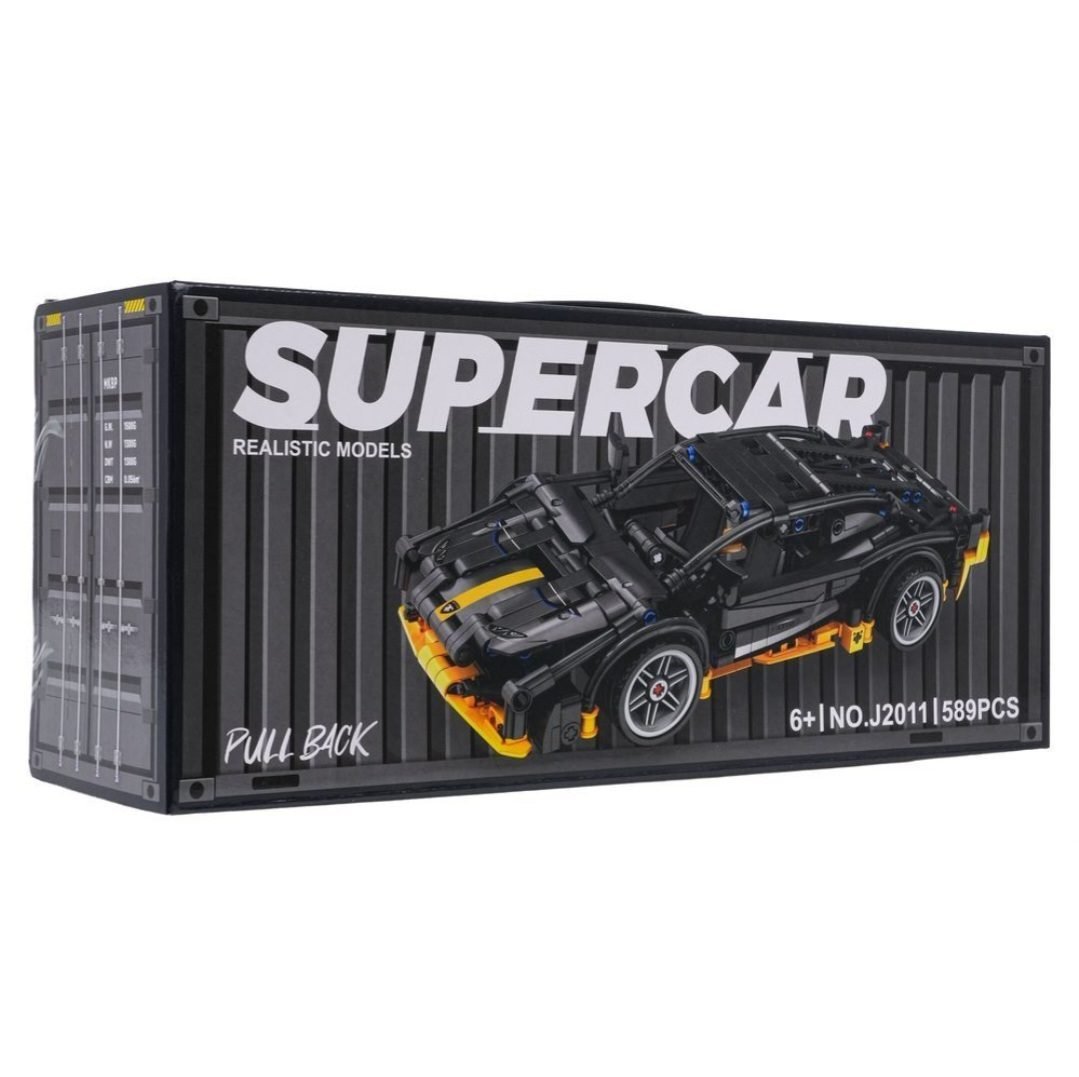 Klocki konstrukcyjne z serii SUPERCAR auto sportowe 589 elem.