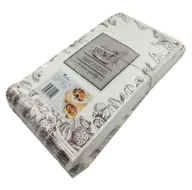 Folia, papier śniadaniowy, serwetki - Torebka 180x330 biała nadruk "Smacznego" 33g 500 szt / Technoplast - miniaturka - grafika 1