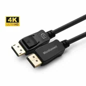Kable - MicroConnect Kabel DisplayPort DisplayPort 1.8 Czarny DP-MMG-180 - miniaturka - grafika 1