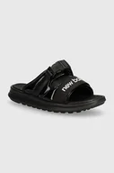 Klapki i japonki damskie - New Balance klapki damskie kolor czarny SWA330D3 - miniaturka - grafika 1
