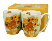 Kubki - Komplet 2 kubków Van Gogh Sunflowers 350 ml - miniaturka - grafika 1