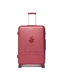 Walizki - Walizka Beverly Hills Polo Club CEO-BHPC-L-004-08-BURGUNDY - miniaturka - grafika 1
