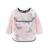 Śliniaki i fartuszki - Śliniak Do Blw, Fartuszek Do Jedzenia Z Rękawami I Miseczką Premium - miniaturka - grafika 1