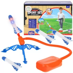 Urwiskowo, Wyrzutnia Rakiet Piankowych Na Powietrze Z Pompką - Zabawki i gry sportowe - miniaturka - grafika 1