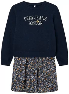 Pepe Jeans Dziewczęca sukienka Tessa, Wielobarwny (Multi), 14 lat - Sukienki - miniaturka - grafika 1