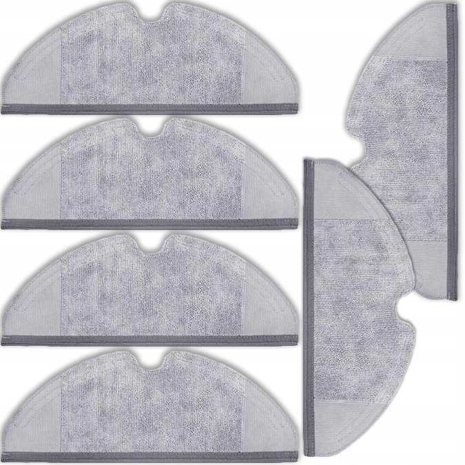 6x MOP ŚCIERKI NAKŁADKA DO ROBOROCK S5 S50 S55 S6