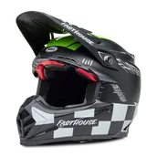 Kaski motocyklowe - Kask Cross Bell Moto-9S Flex CzarnyXL - miniaturka - grafika 1