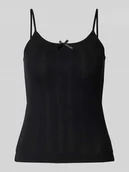 Koszulki i topy damskie - Top na ramiączkach o kroju slim fit z czystej bawełny model ‘MARIE’ - miniaturka - grafika 1