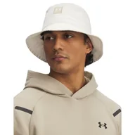 Czapki męskie - Męski kapelusz Under Armour Men\'s UA Branded Bucket - biały - miniaturka - grafika 1