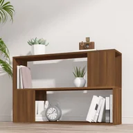 Regały - Szafka na książki, przydymiony dąb, 100x24x63 cm - miniaturka - grafika 1