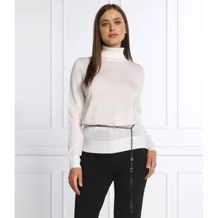 Michael Kors Wełniany golf | Slim Fit - Swetry damskie - miniaturka - grafika 1