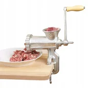 Maszynki do mięsa - Maszynka do mielenia mięsa De Gusto 0057696 srebrny/szary 0 W - miniaturka - grafika 1