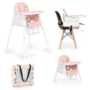 Fotelik krzesełko do karmienia dzieci 3w1 składany ECOTOYS - Akcesoria do karmienia - miniaturka - grafika 1