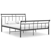 Łóżka - vidaXL Lumarko Rama łóżka, czarna, metalowa, 140 x 200 cm! 325039 - miniaturka - grafika 1