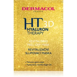 Dermacol 3D Hyaluron Therapy Revitalising Peel-Off - Maseczki do twarzy - miniaturka - grafika 1