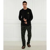 Piżamy męskie - Hugo Bodywear Piżama Cinema Long Set | Relaxed fit - miniaturka - grafika 1