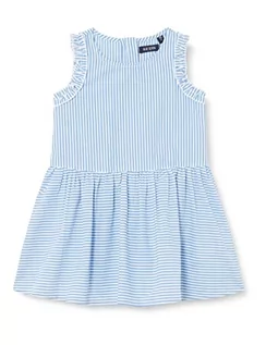 Sukienki - Blue Seven Dziewczęca sukienka dziecięca, niebieska w paski, orig, 2 lata, Niebieski w paski, Orig, 92 cm - grafika 1