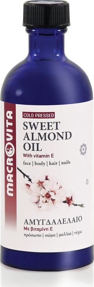 Macrovita MACROVITA OLEJ ZE SŁODKICH MIGDAŁÓW w naturalnych olejach tłoczony na zimno z witaminą E 100ml