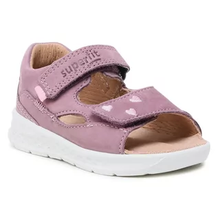 Buty dla dziewczynek - Superfit Sandały 1-000511-8500 M Lila/Rosa - grafika 1