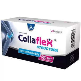 Collaflex Structura 60 Kapsułek - Stawy, mięśnie, kości - miniaturka - grafika 1