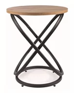 Ławy i stoliki kawowe - ŁAWA EOS E DĄB ARTISAN/CZARNY FI45 - miniaturka - grafika 1