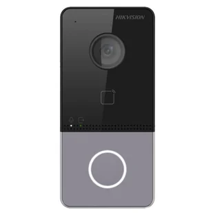 Hikvision DS-KV6113-PE1(C) wideodomofon 2 MP Czarny, Szary - Wideodomofony - miniaturka - grafika 1