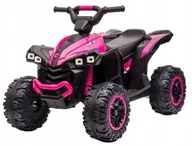 Pojazdy elektryczne dla dzieci - Quad na Akumulator 12V 2x45W Światła Led Muzyka Pilot 2,4G Różowy - miniaturka - grafika 1