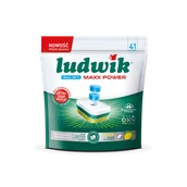 Środki do zmywarek - Ludwik tabletki do zmywarki LEMON MAXX POWER ALL IN 1 Doypack 41 szt. - miniaturka - grafika 1