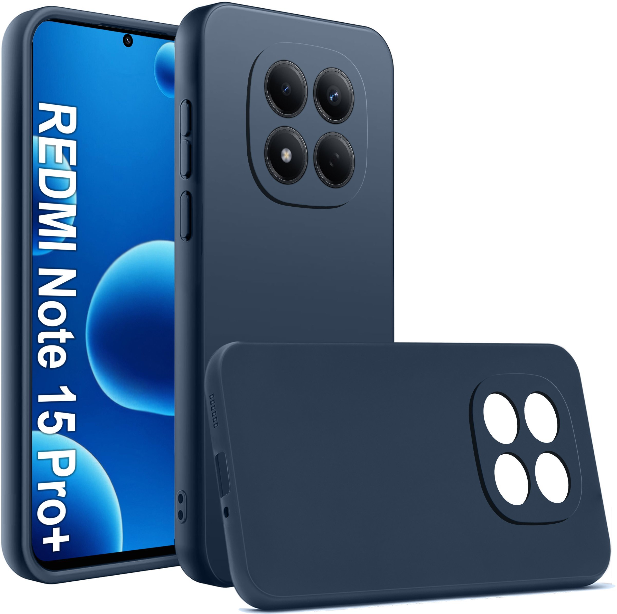 krainaGSM Etui Matowe Silikon Slim do Xiaomi Redmi Note 15 Pro+ Plus 5G
