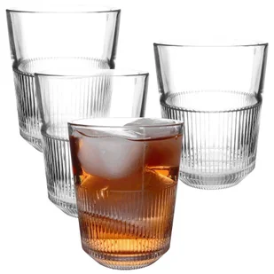 Mondex Lumarko Lumarko Lumarko Zestaw 4 Szklanek 320ml  HV074063 - Kubki - miniaturka - grafika 1