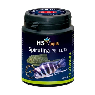 HS/O.S.I. Spirulina pellets M 200ml - Pozostałe akcesoria do akwarium - miniaturka - grafika 1