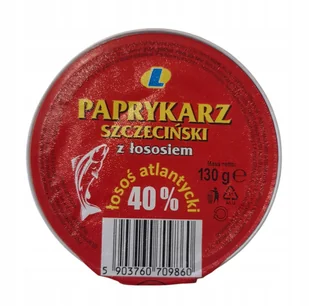 LEWIATAN PAPRYKARZ SZCZECIŃSKI 130G - Konserwy i dania rybne - miniaturka - grafika 1
