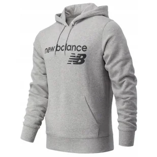 Bluza na co dzień męska NEW BALANCE z kapturem - Bluzy sportowe męskie - miniaturka - grafika 1