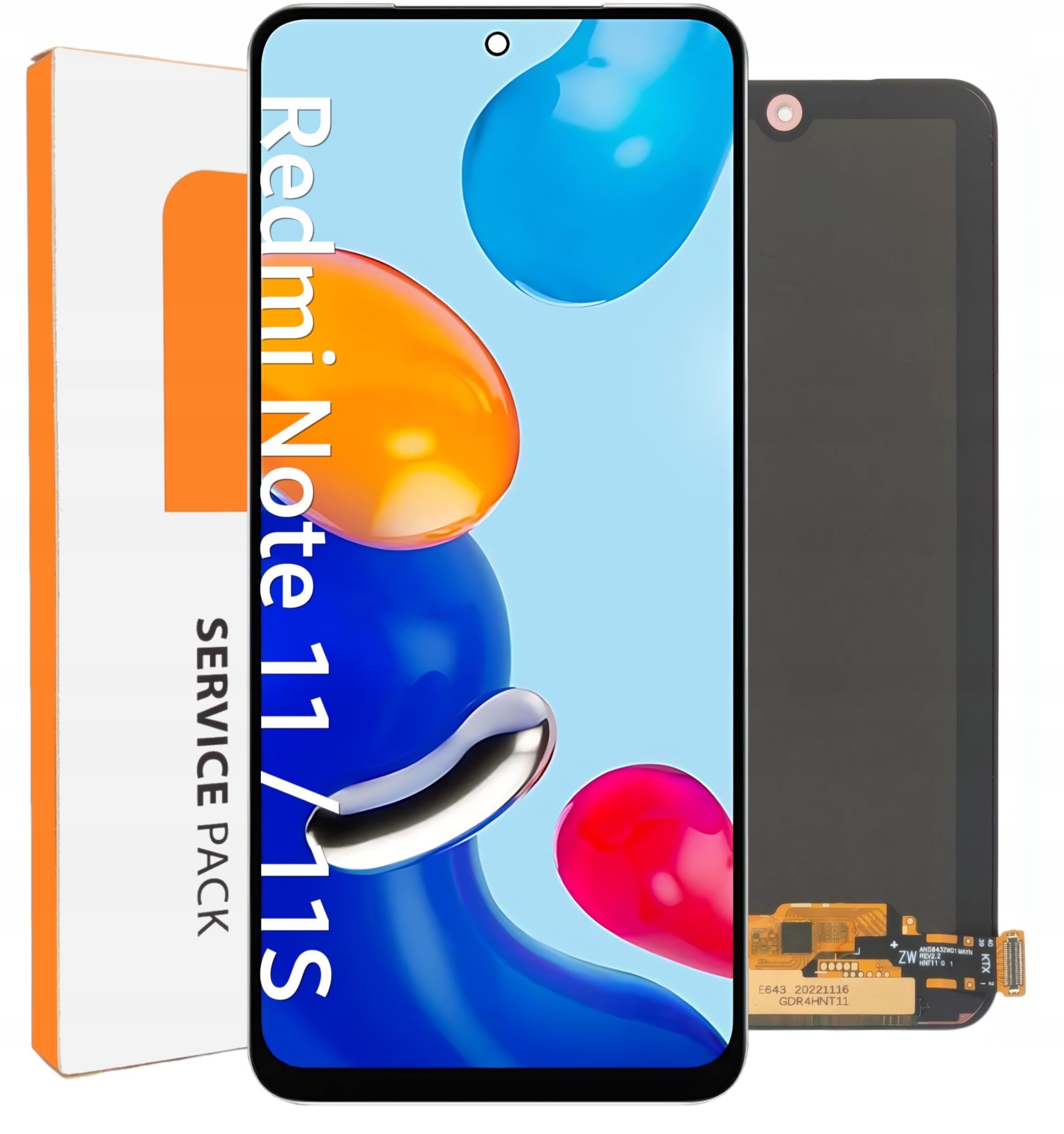 Wyświetlacz do Xiaomi Redmi Note 11 / 11S Ekran LCD Oryginał Zila 2201117TG 5904858380442