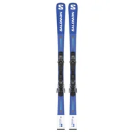 Narty - Narty SALOMON E S/RACE 8 + M11 GW L80 RA 193128290818 L47355200 – Niebieski - miniaturka - grafika 1