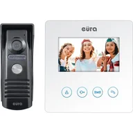 Domofony - Eura-Tech Wideodomofon Atira VDP-52A3 Biały - miniaturka - grafika 1