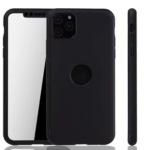 Etui na telefon komórkowy Apple iPhone 11 Pro Full Case Cover Screen Protector 360 Black - Etui i futerały do telefonów - miniaturka - grafika 1