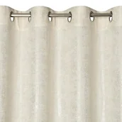 Zasłony - Zasłona 140 x 250 Dekoracyjna Przelotki Blanka Nat - miniaturka - grafika 1