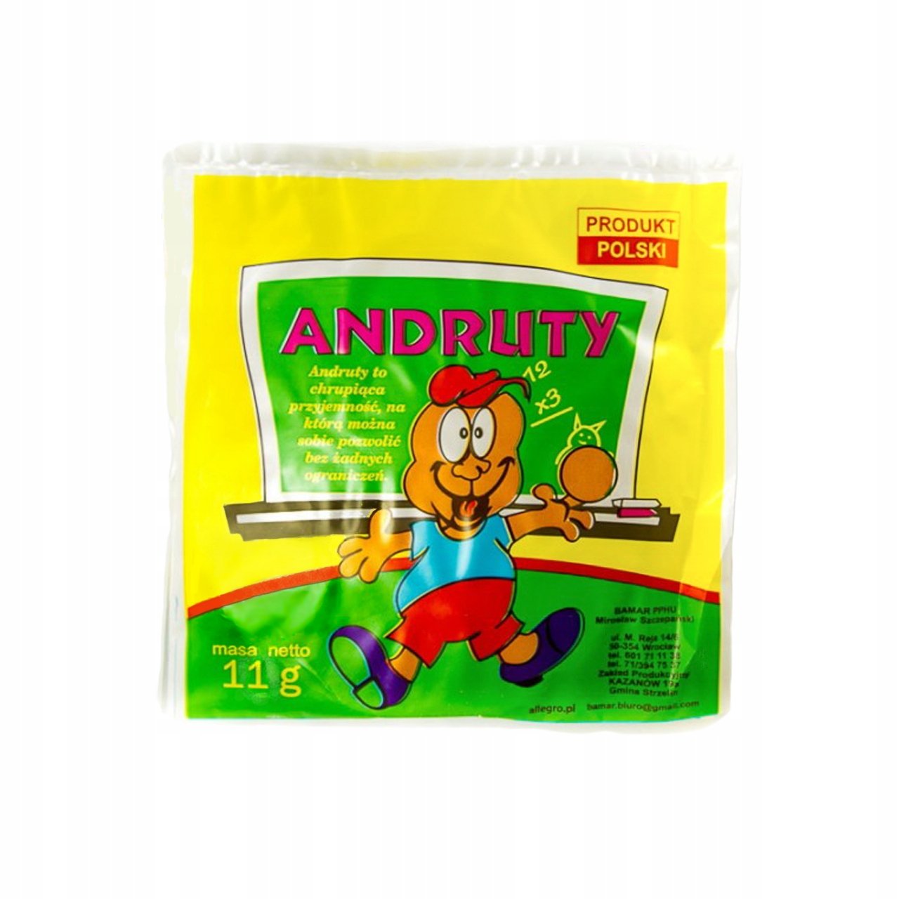 Andruty Bamar Chrupiące wafelki 100 szt