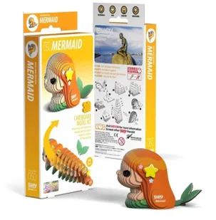 Syrenka Eugy. Eko Układanka 3D - Eugy - Układanki dla dzieci - miniaturka - grafika 1