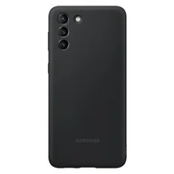 Etui i futerały do telefonów - Samsung Silicone Cover do Galaxy S21+ black EF-PG996TBEGWW - miniaturka - grafika 1