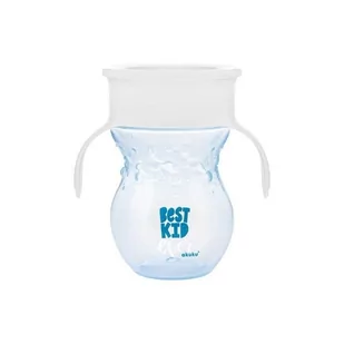 Akuku kubek niekapek 360° A0010 - Kubki dla dzieci - miniaturka - grafika 1