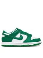 Buty dla dziewczynek - Nike Sneakersy Dunk Low (GS) FB9109 114 Zielony - miniaturka - grafika 1