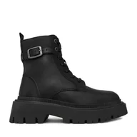 Botki damskie - Trzewiki G-Star Raw CEO-WI34-JOSIA-02 Czarny - miniaturka - grafika 1