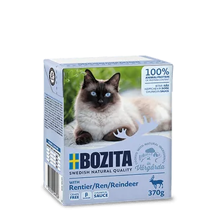 BOZITA Cat Renifer W Sosie 370g - Mokra karma dla kotów - miniaturka - grafika 2