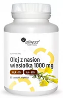 Suplementy naturalne - MedicaLine Aliness Olej z nasion wiesiołka 9% 1000 mg - 90 kapsułek A580680 - miniaturka - grafika 1