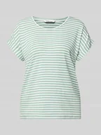 Koszulki i topy damskie - T-shirt o kroju regular fit z mieszanki wiskozy model „MOSTER” - miniaturka - grafika 1