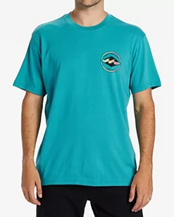 BILLABONG Podstawowa koszulka męska zielona S - Koszulki męskie - miniaturka - grafika 1