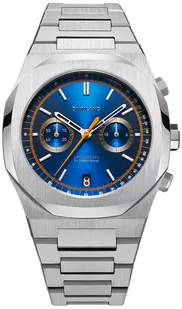 Zegarek Zegarek D1 Milano D1-CHBJ09 ROYAL BLUE CHRONOGRAPH 41.5 MM - Zegarki męskie - miniaturka - grafika 1