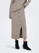 Spódnice - ONLY Spódnica w kolorze szarobrązowym - miniaturka - grafika 1